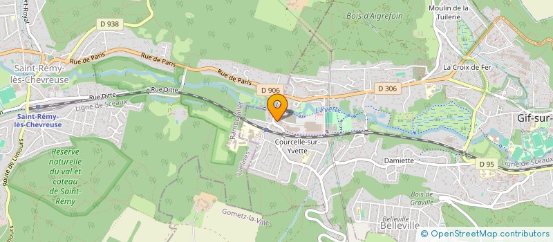 localisation de l'entreprise INDIVISION WALLERAND  RIVES  GIF-SUR-YVETTE