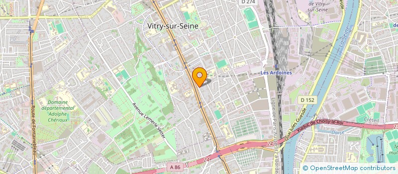 localisation de l'entreprise INDIVISION WANG FAMILY  VITRY-SUR-SEINE