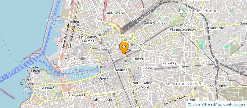 localisation de l'entreprise INDIVISION WANG SHUZHOU ET BINJIE  MARSEILLE