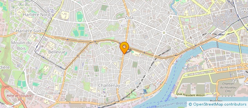 localisation de l'entreprise INDIVISION WANTUCH-GUYET à NANTES