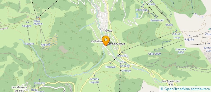 localisation de l'entreprise INDIVISION WARBURTON à LA CLUSAZ