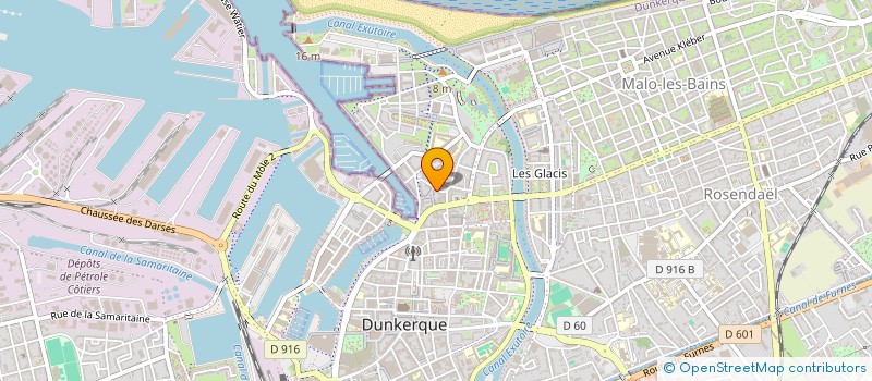 localisation de l'entreprise INDIVISION WASSON à DUNKERQUE