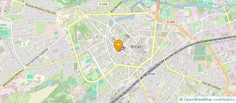 localisation de l'entreprise INDIVISION WATERLOT A B à ARRAS