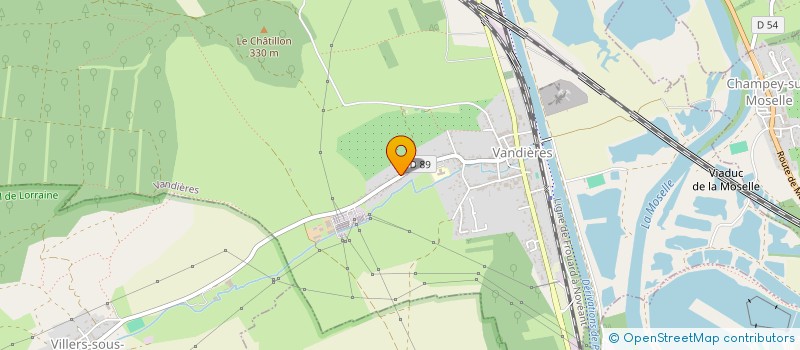 localisation de l'entreprise INDIVISION WEBER BERNADETTE  VANDIERES