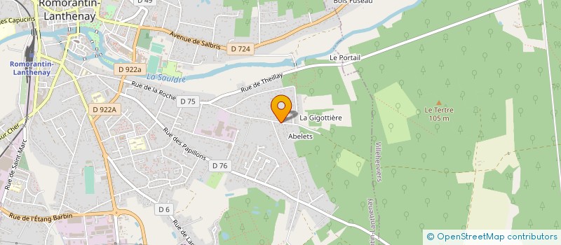 localisation de l'entreprise INDIVISION WEDZISZ  ROMORANTIN-LANTHENAY