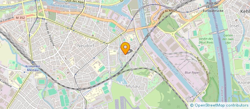 localisation de l'entreprise INDIVISION WEIBEL  STRASBOURG