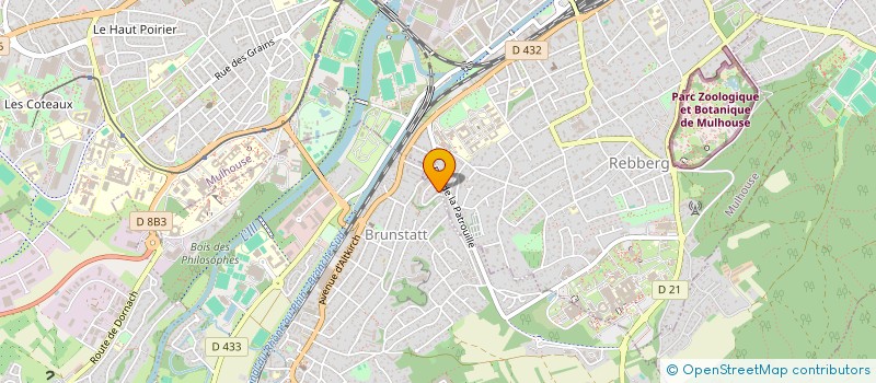 localisation de l'entreprise INDIVISION WEIGEL  BRUNSTATT-DIDENHEIM