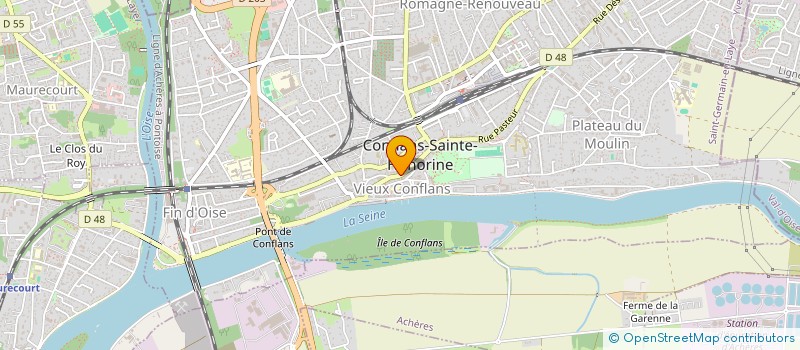 localisation de l'entreprise INDIVISION WEITZ  CONFLANS-SAINTE-HONORINE