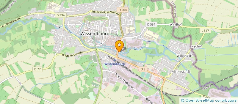 localisation de l'entreprise INDIVISION WELLHOFER-FIEBER  CLEEBOURG