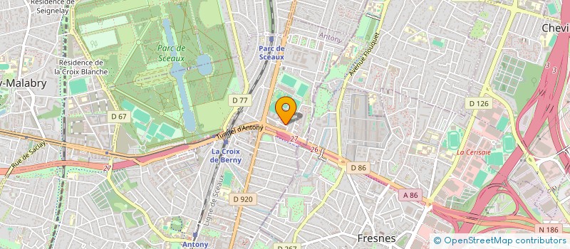 localisation de l'entreprise INDIVISION WELTER MANOUKIAN à ANTONY