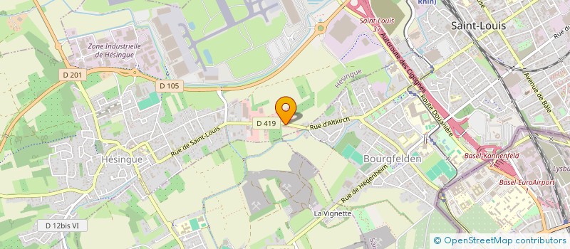 localisation de l'entreprise INDIVISION WENDORF  HESINGUE