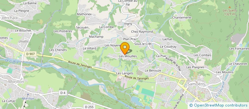 localisation de l'entreprise INDIVISION WHITEHOUSE  SAMOENS