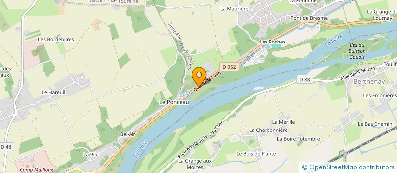 localisation de l'entreprise INDIVISION WIART BERINIER  SAINT-ETIENNE-DE-CHIGNY