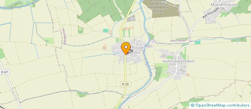 localisation de l'entreprise INDIVISION WICKER PIERRE ET GERMAINE  HOCHFELDEN