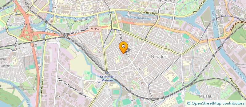 localisation de l'entreprise INDIVISION WILLINGER à STRASBOURG