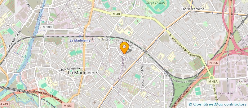 localisation de l'entreprise INDIVISION WITTOUCK-TURPIN à MARCQ-EN-BARŒUL