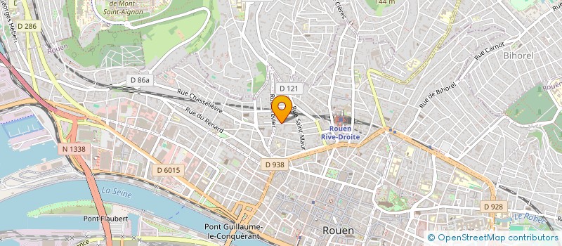 localisation de l'entreprise INDIVISION WOOLLEY - SAINSARD  ROUEN