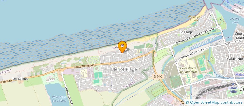 localisation de l'entreprise INDIVISION XU - HU  SANGATTE