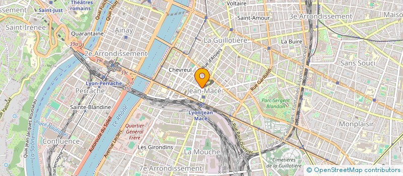 localisation de l'entreprise INDIVISION Y. ET C. JOLIVET  LYON