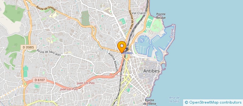 localisation de l'entreprise INDIVISION YAICH  ANTIBES