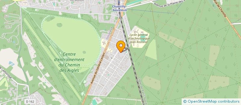 localisation de l'entreprise INDIVISION YANIS SID-AHMED MELISSA GILLES  CHANTILLY