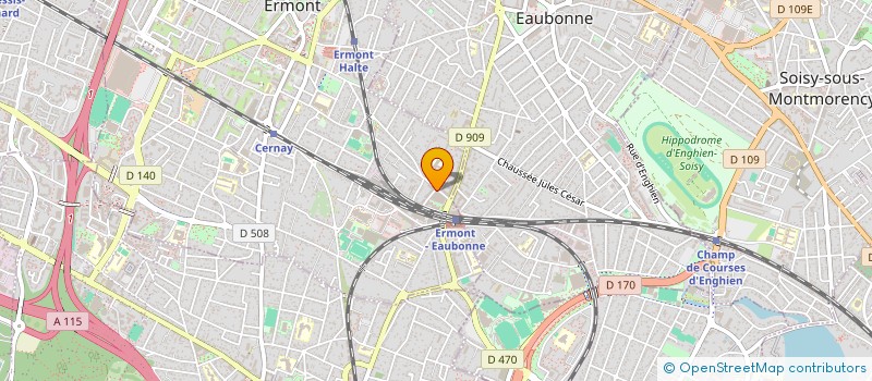 localisation de l'entreprise INDIVISION YEQL  ERMONT