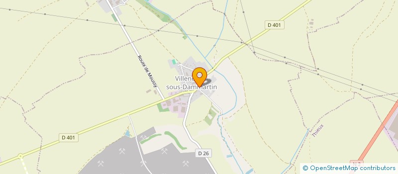 localisation de l'entreprise INDIVISION YLIES YAICH ELSA MARDAYMOOTOO  VILLENEUVE-SOUS-DAMMARTIN