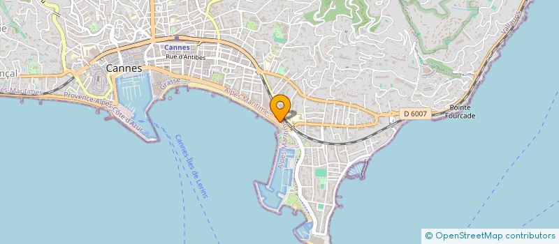 localisation de l'entreprise INDIVISION YLSC  CANNES