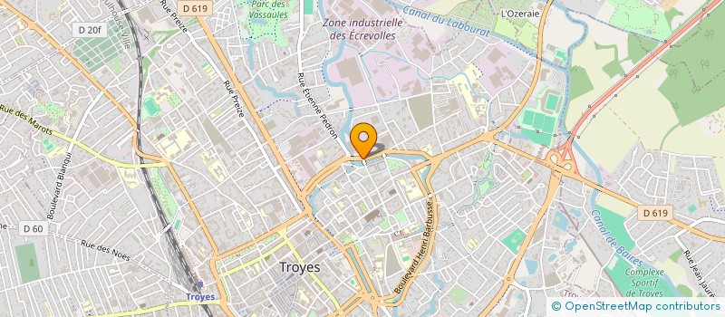 localisation de l'entreprise INDIVISION YOUAN BOUDON à TROYES