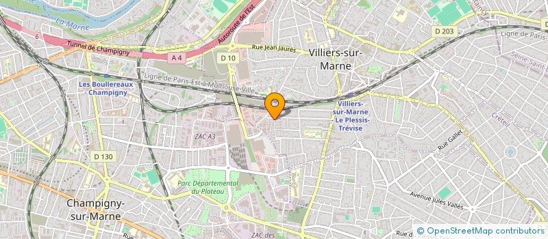 localisation de l'entreprise INDIVISION YOUSFI  VILLIERS-SUR-MARNE