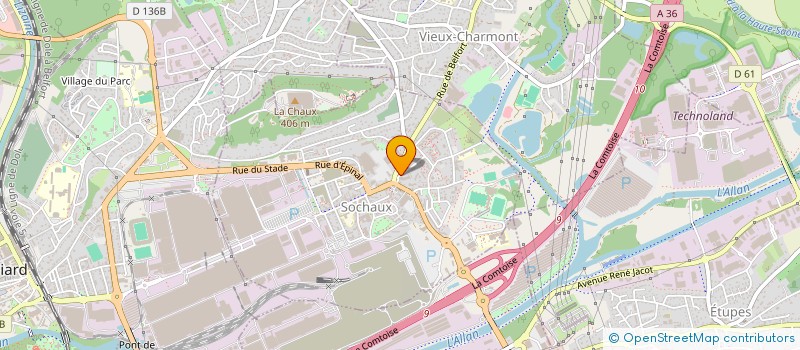 localisation de l'entreprise INDIVISION YUEN GICQUEL  SOCHAUX