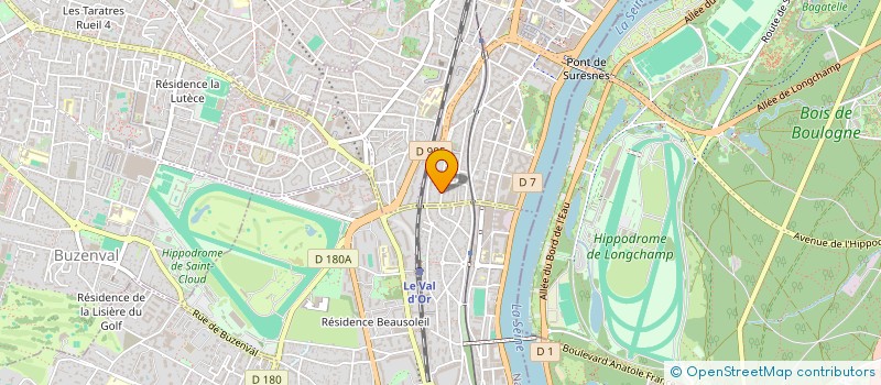 localisation de l'entreprise INDIVISION ZAEGEL ET MASSON  SURESNES