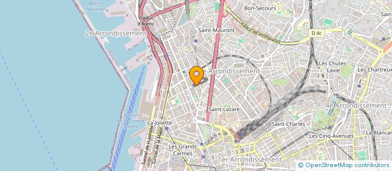 localisation de l'entreprise INDIVISION ZAFER FLAIS à MARSEILLE