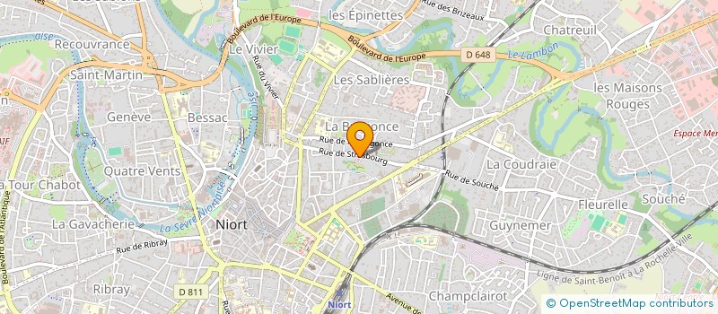 localisation de l'entreprise INDIVISION ZAIMI MALIK à NIORT