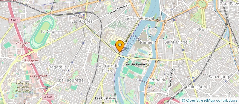 localisation de l'entreprise INDIVISION ZAMUNER CORINNE ET DOUVILLE HERVE à TOULOUSE