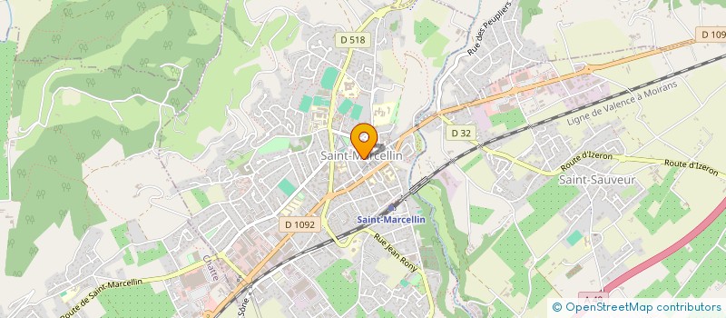 localisation de l'entreprise INDIVISION ZAUNS/LE  SAINT-MARCELLIN