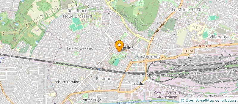 localisation de l'entreprise INDIVISION ZDANCEWICZ/CECKOWSKA  CHELLES