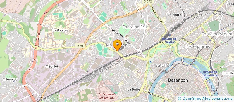 localisation de l'entreprise INDIVISION ZERJAL  BESANCON