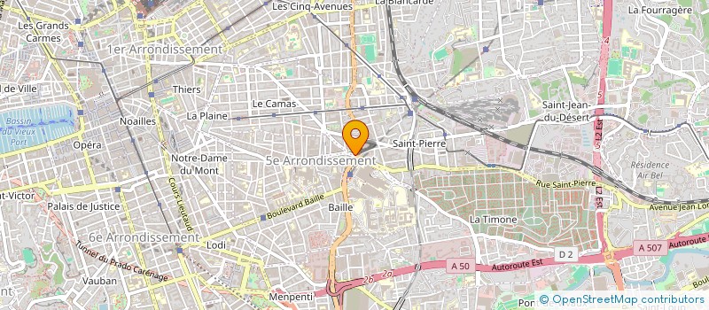 localisation de l'entreprise INDIVISION ZETTELMAIER à MARSEILLE