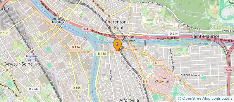 localisation de l'entreprise INDIVISION ZHANG WANG  ALFORTVILLE