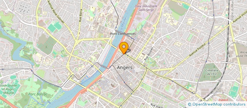 localisation de l'entreprise INDIVISION ZHAO-TANG à ANGERS