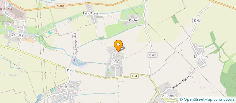 localisation de l'entreprise INDIVISION ZIMMERMANN-MESNIG  OGY-MONTOY-FLANVILLE