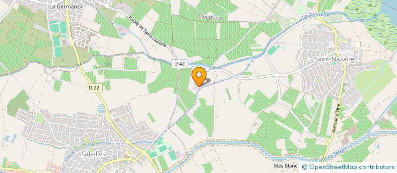 localisation de l'entreprise INDIVISION ZITOUNI GRUFFAT  SAINT-NAZAIRE