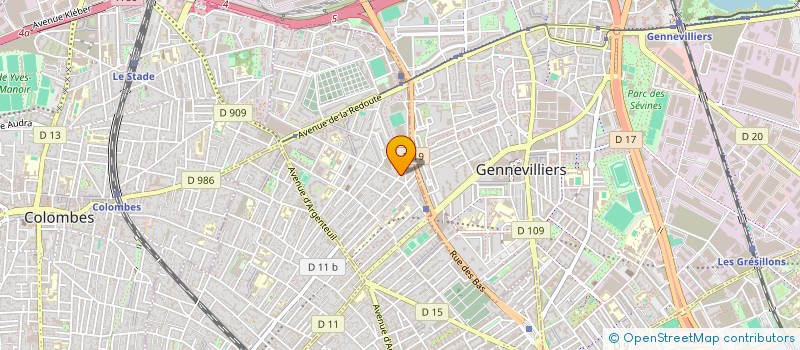 localisation de l'entreprise INDIVISION ZIZI RHAZI FILALI à ASNIERES-SUR-SEINE
