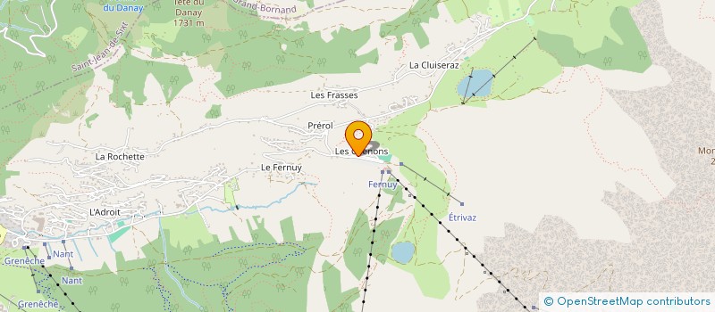 localisation de l'entreprise INDIVISION ZOPPI VITTUPIER à LA CLUSAZ