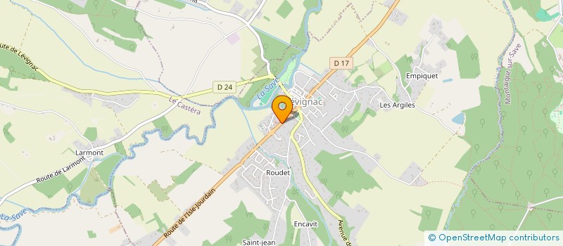 localisation de l'entreprise INDIVISION ZOUFRI FERNANDEZ  LEVIGNAC