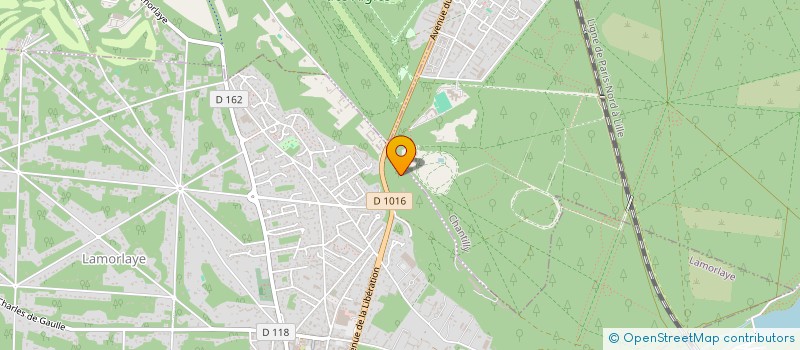 localisation de l'entreprise INDIVISIONJEAN DE BROGLIE  LAMORLAYE