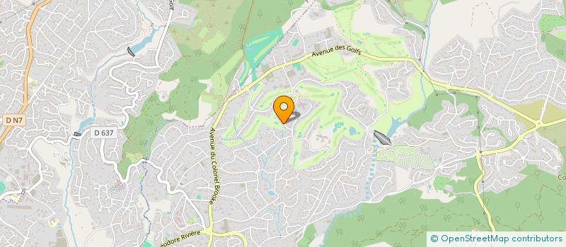 localisation de l'entreprise INDIVISIONLEVASSEURNORMINGTON  SAINT-RAPHAEL