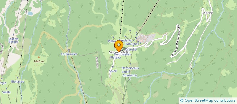 localisation de l'entreprise INDIVISIOON MOCCAND à SAMOENS