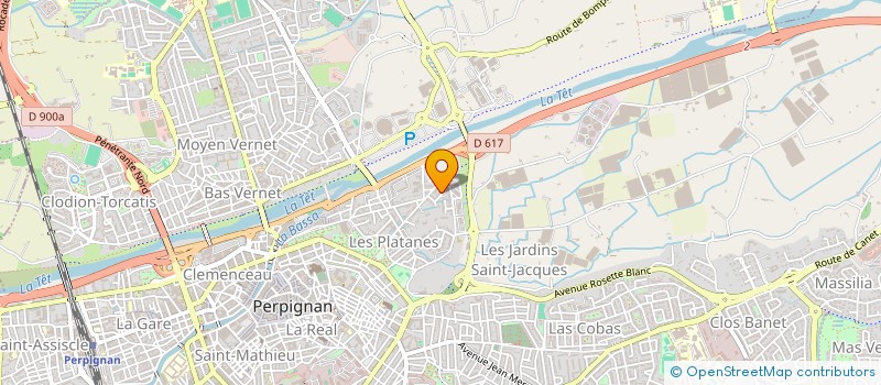 localisation de l'entreprise INDIVISON LA COURTABLAISE à PERPIGNAN